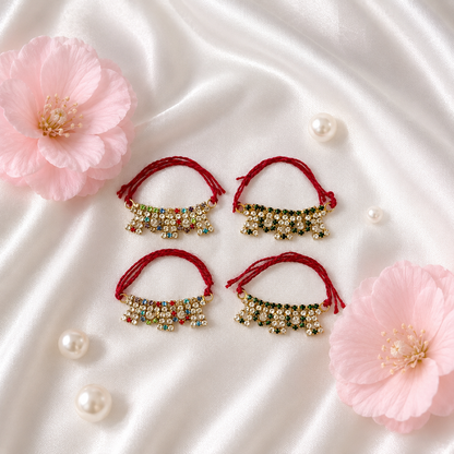 Navratna Devi Laddu Gopal Payal (Pack of 2)