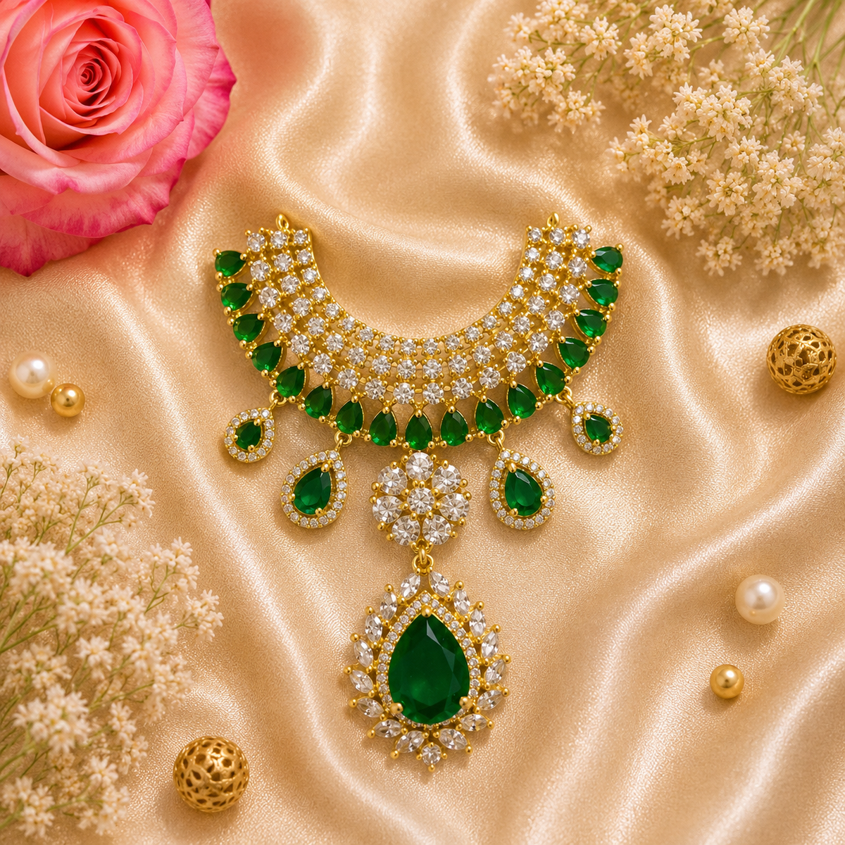 Harit Dhawal Necklace Set