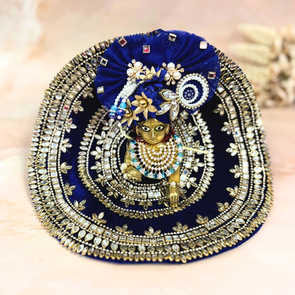 Neelrajya Velvet Laddu Gopal Dress