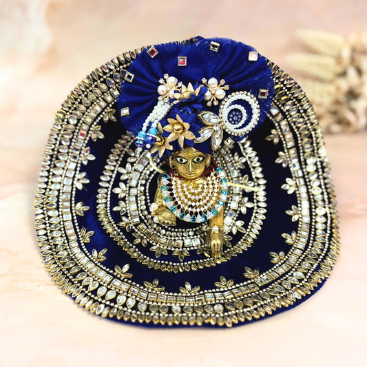 Neelrajya Velvet Laddu Gopal Dress