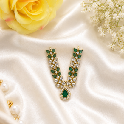 Harit Neelam Necklace Set (Pack of 2)