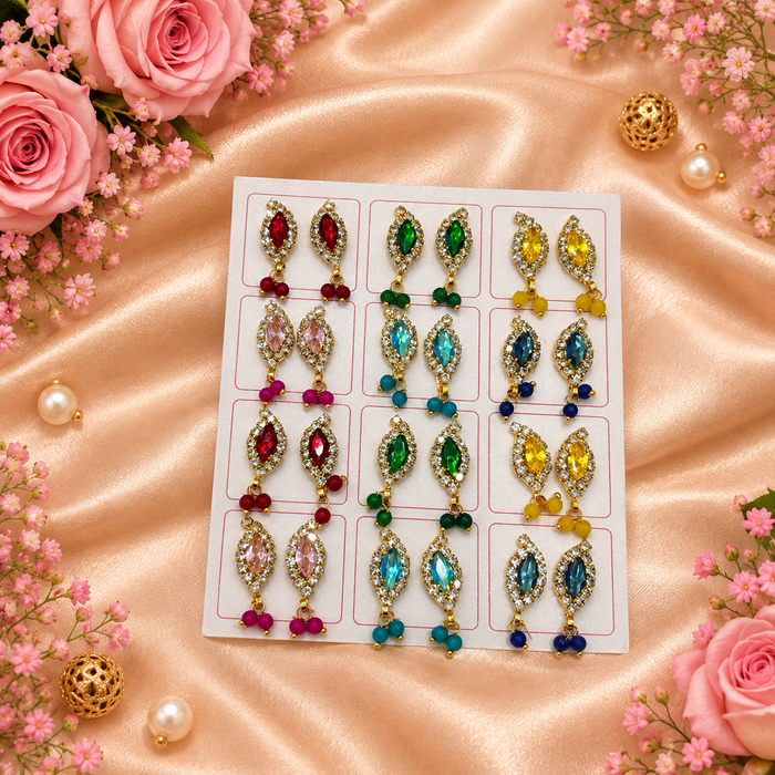 Mahamaya Ratna Earrings(Pack of 12)