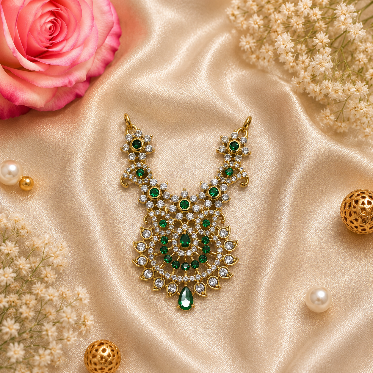 Yamuna Ratna Necklace Set (Pack of 3)
