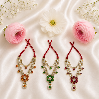 Pushp Kanthii Necklace Set(Pack of 3)