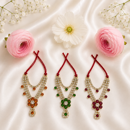 Pushp Kanthii Necklace Set(Pack of 3)