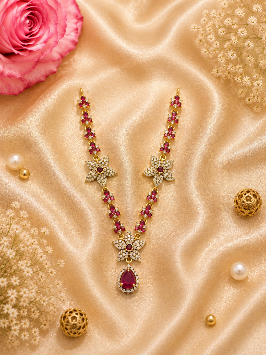 Yamuna Vilas Necklace Set (Pack of 2)