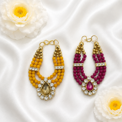 Nikunj Pushpa Necklace Set(Pack of 2)