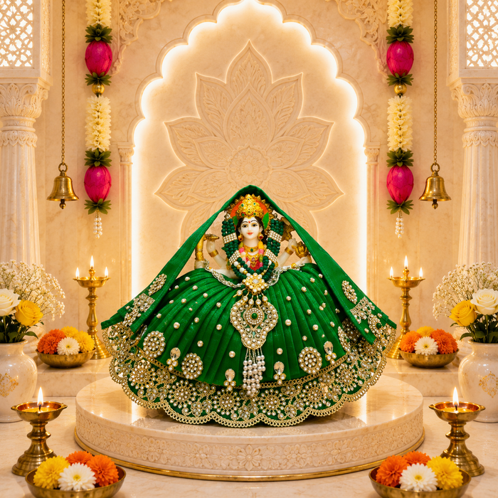 Prakirti Shringar Mata Rani Dress