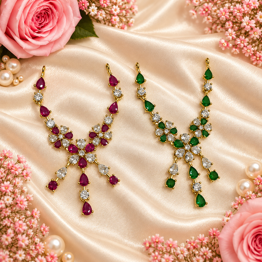 Anurag Pushp Necklace Set (Pack of 2)