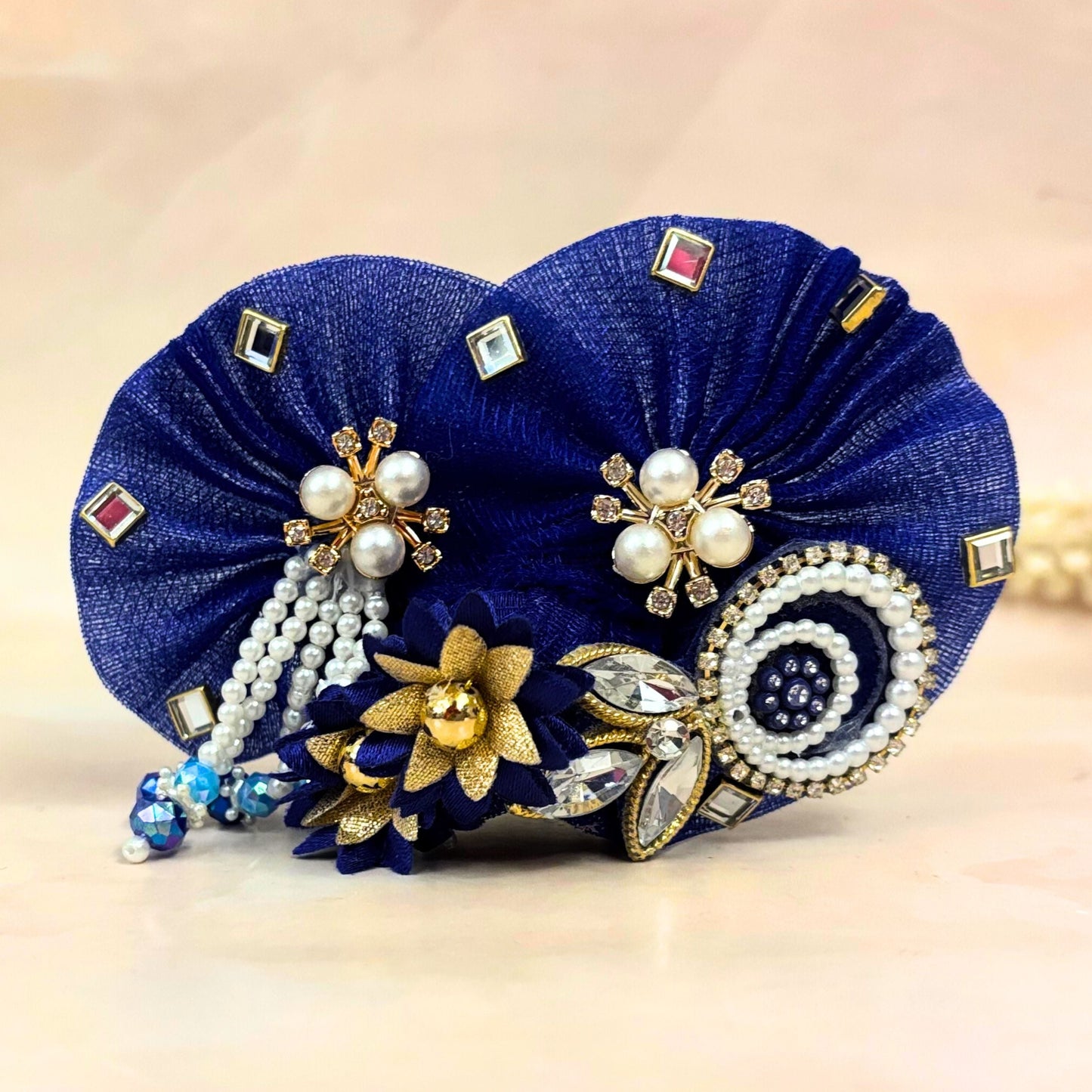 Neelrajya Velvet Laddu Gopal Dress