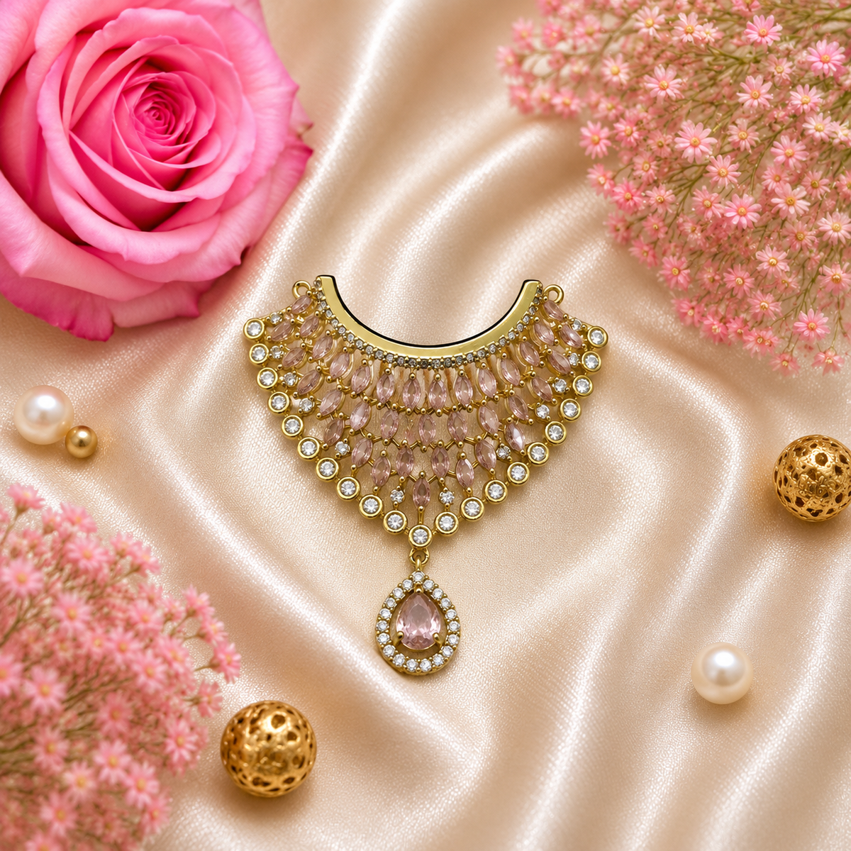 Asthamani Bhakti Necklace Set