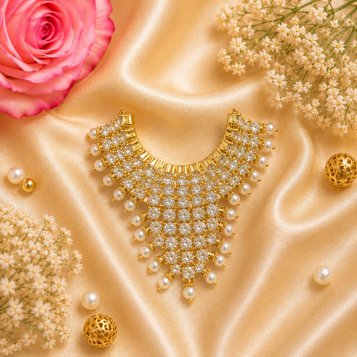 Moti Aastha Necklace Set