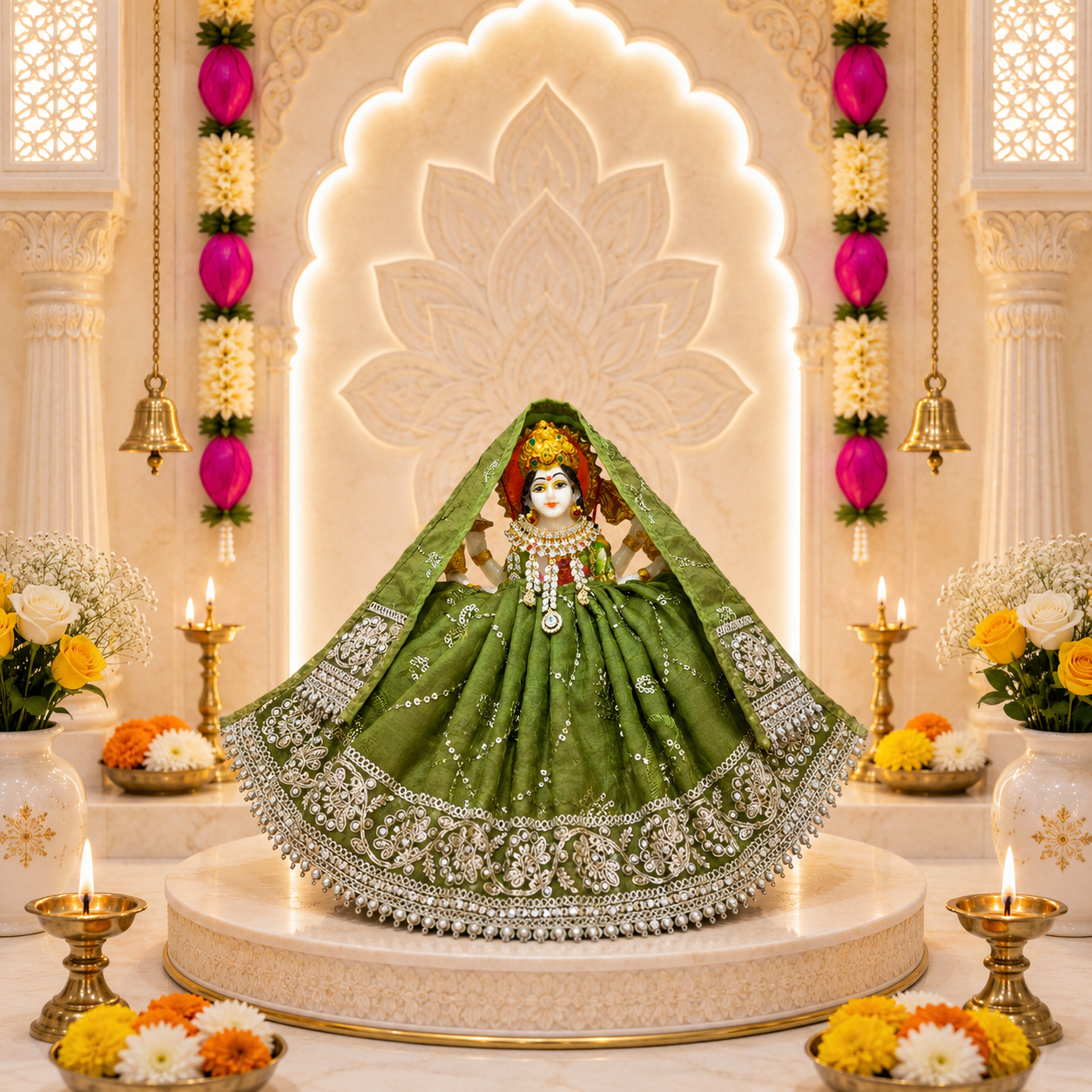 Harit Mahima Mata Rani Dress