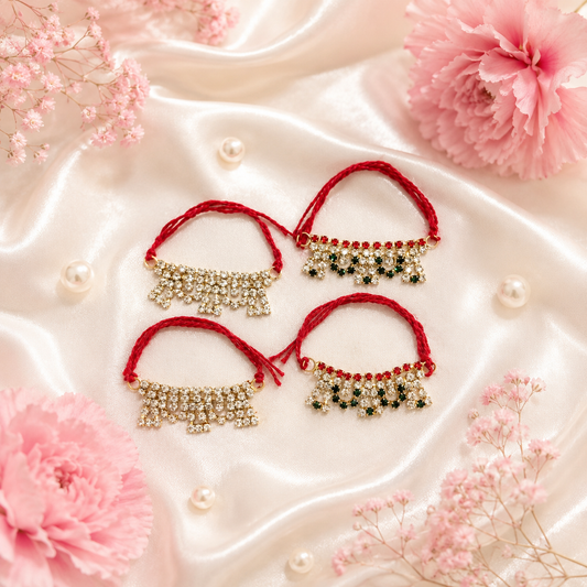 Tridevi Ratna Laddu Gopal Payal (Pack of 2)