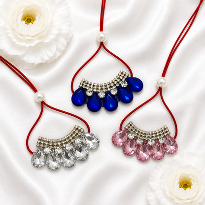 Shwet Chandrika Necklace Set(Pack of 3)