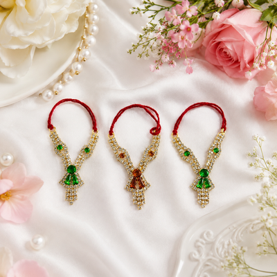Gopal Harit Necklace Set(Pack of 3)