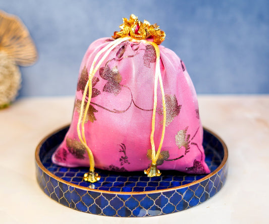 Flower Tissue Potli 