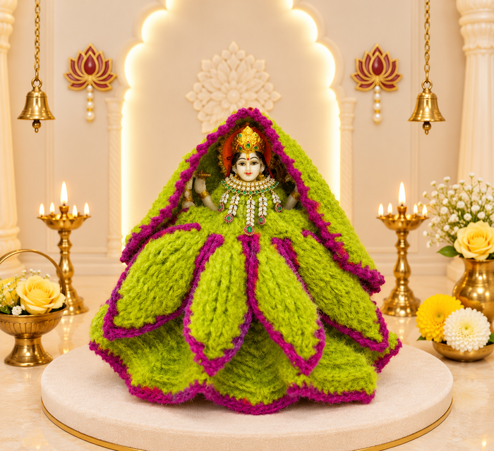 Yugal Kishor Woollen Mata Rani Dress