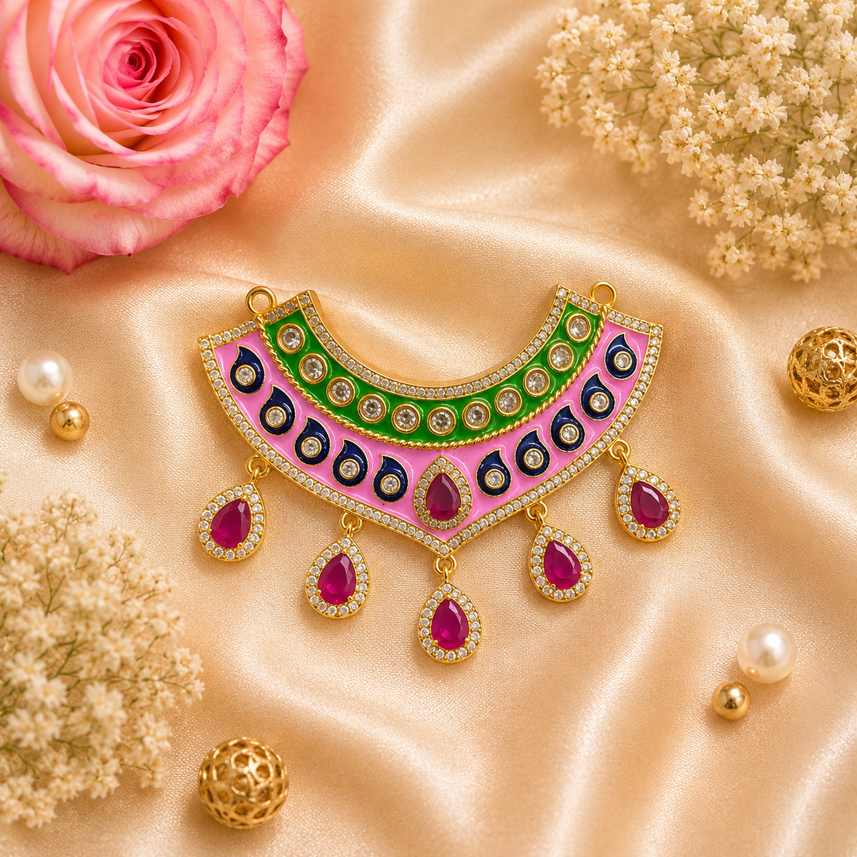 Shubh Milan Bhakti Necklace Set