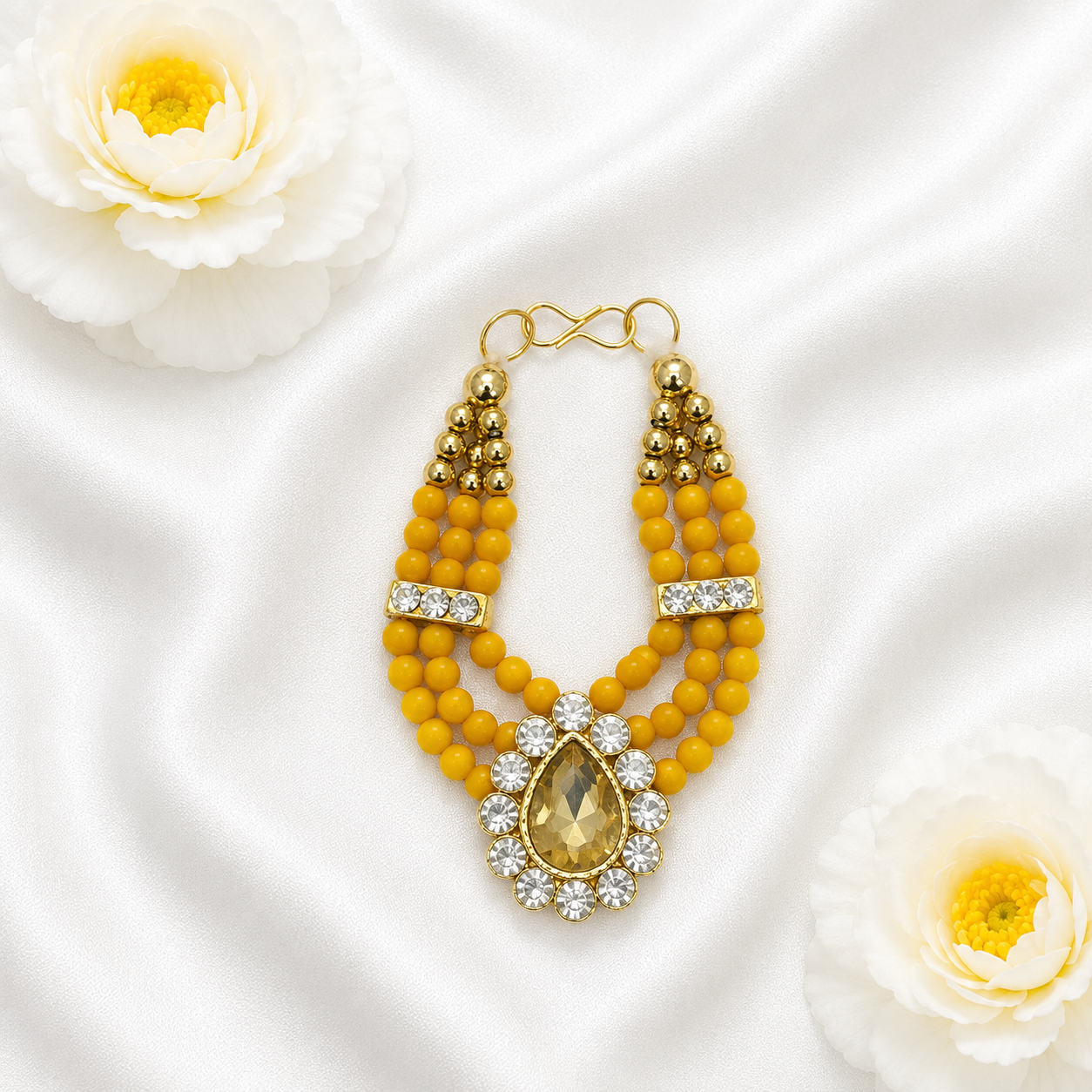 Ruby Nikunj Necklace Set(Pack of 2)