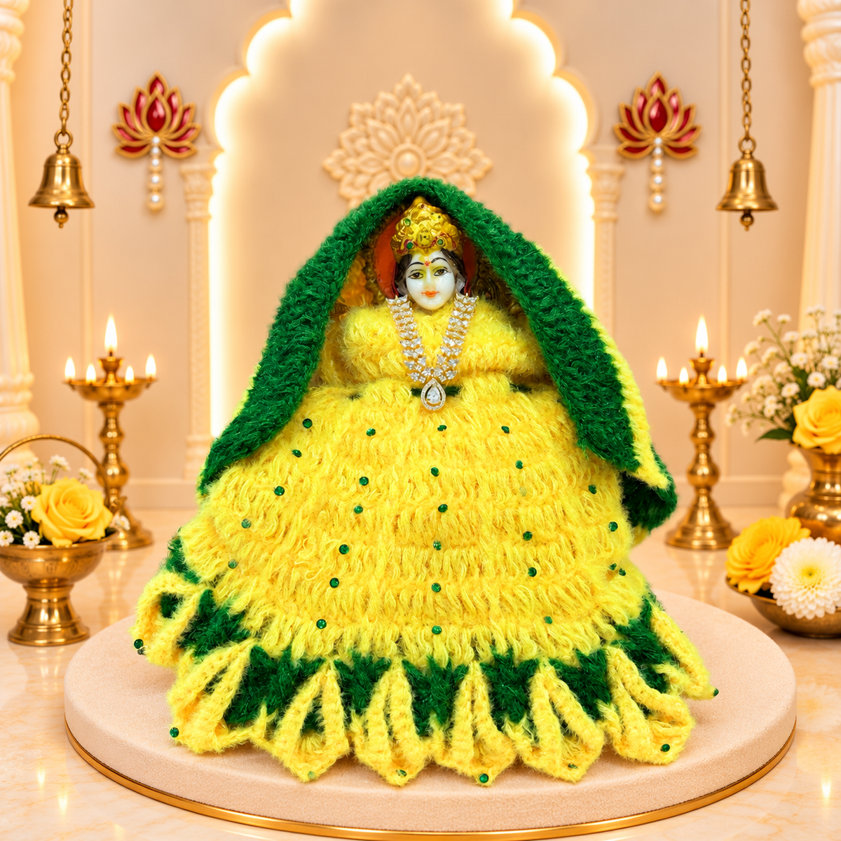 Surya Kishor Woollen Mata Rani Dress