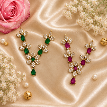 Ruby Harit Prakash Necklace Set (Pack of 2)