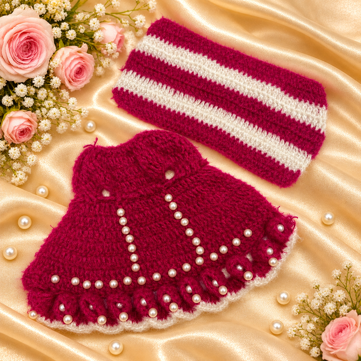 Ruby Brajraj Woollen Mata Rani Dress