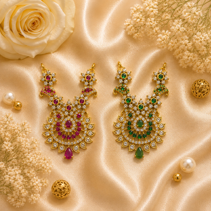 Neel Ratna Kanthi Necklace Set (Pack of 2)