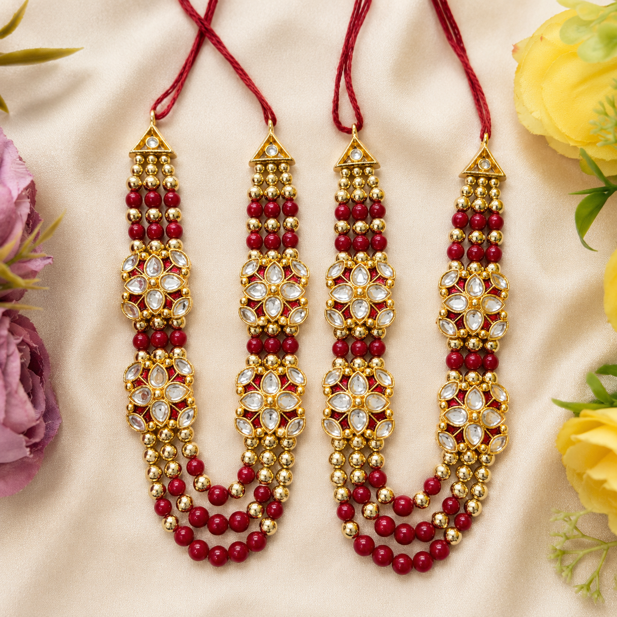 Shyamm Ratna Necklace Set(Pack of 2)