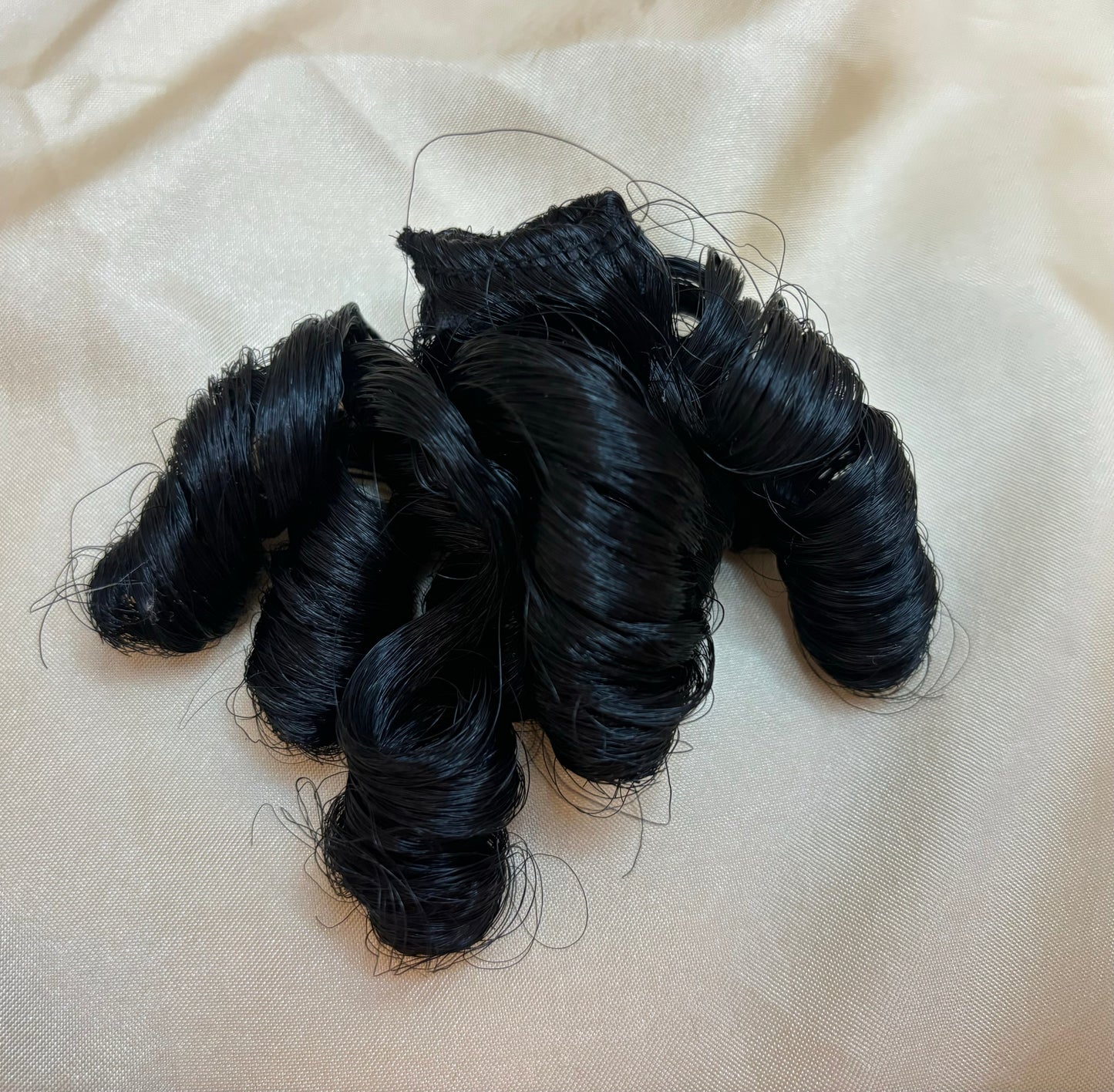 Curly Hairs for Laddu Gopal ji, Radha Rani (Pack of 1)