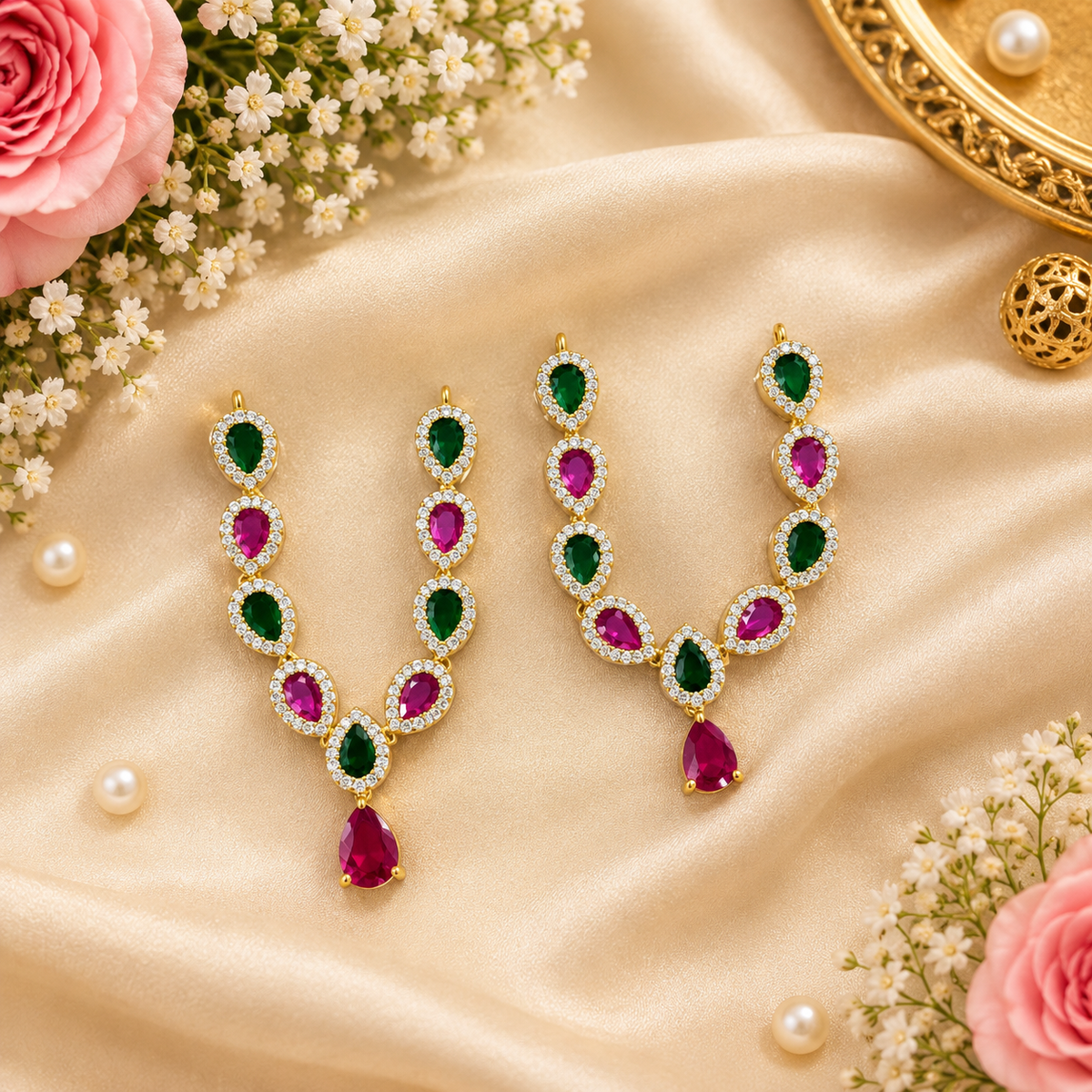 Divya Kamala Necklace Set (Pack of 2)