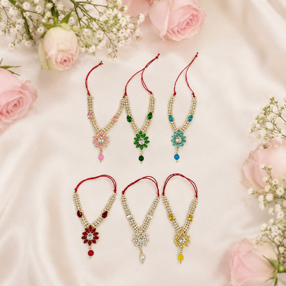 Rasvilas Kanthi Necklace Set(Pack of 6)