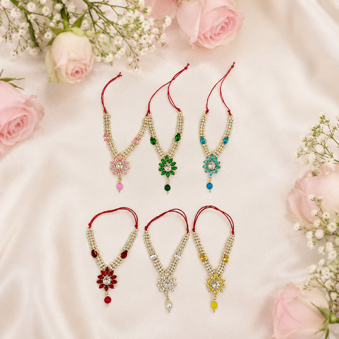 Rasvilas Kanthi Necklace Set(Pack of 6)