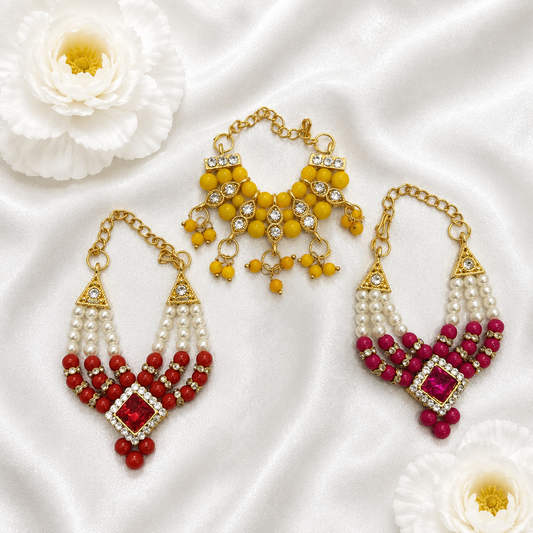 Kishori Sakhi Necklace Set(Pack of 3)