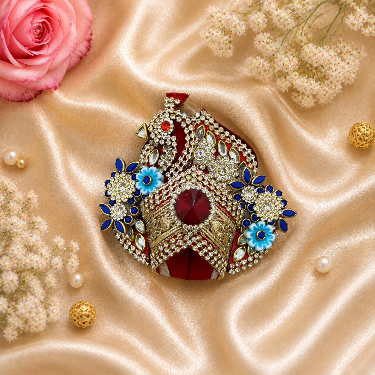Yumuna Vilas Laddu Gopal Dress