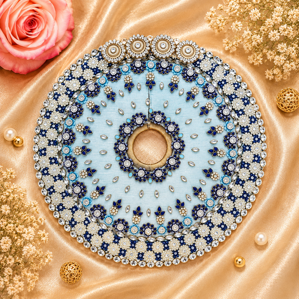 Yumuna Vilas Laddu Gopal Dress
