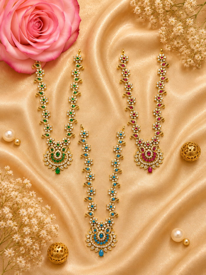 Yamuna Ratna Necklace Set (Pack of 3)