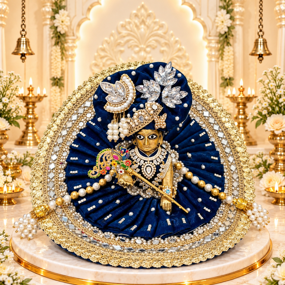 Neelamrit Manjari Laddu Gopal Dress