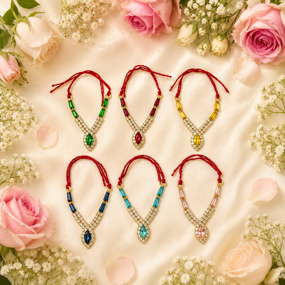 Ratnadeep Kanthi Necklace Set(Pack of 6)