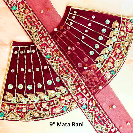 Luxe- Mahagauri Durga Maa Dress