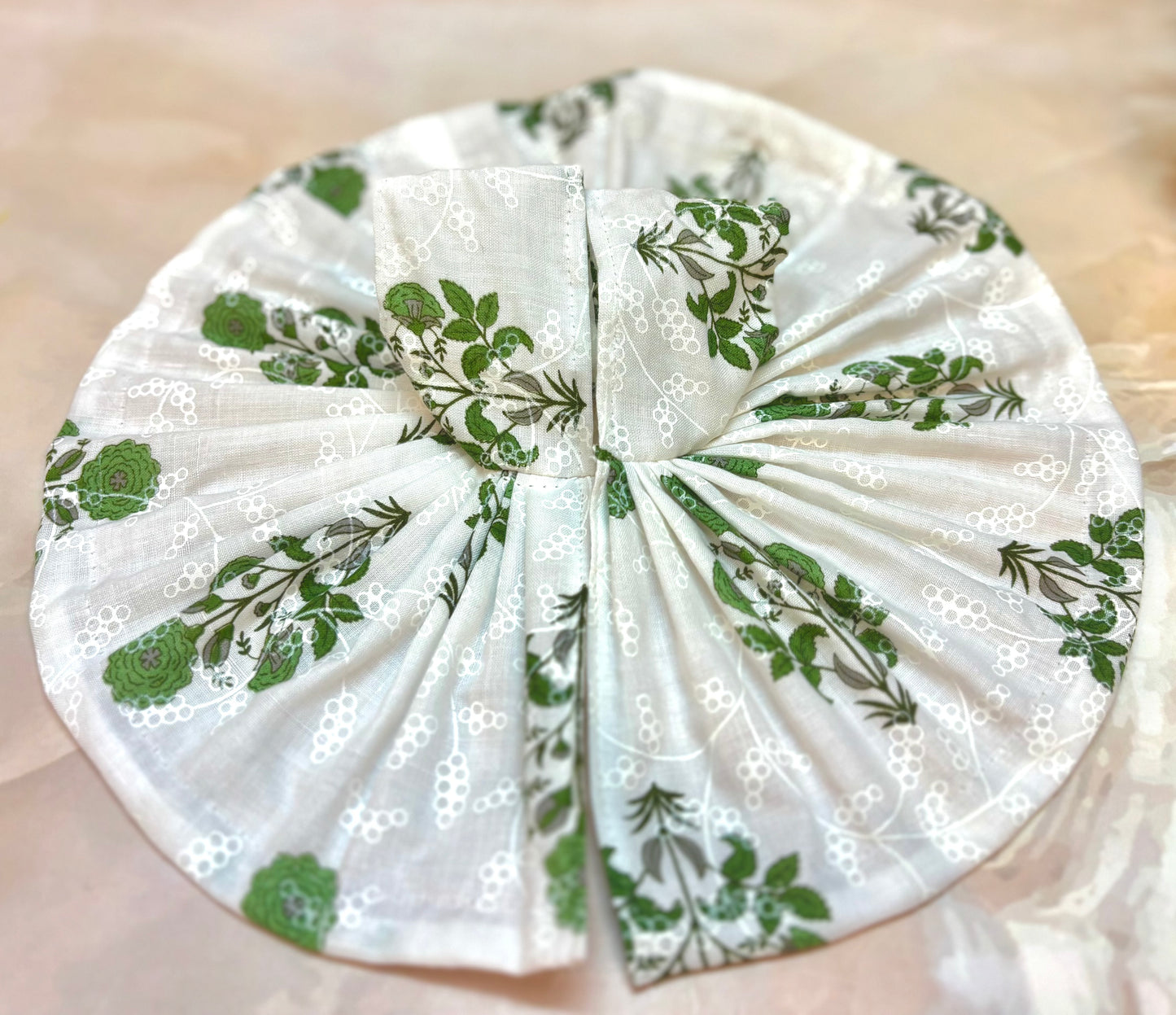 Floral Laddu Gopal Cotton Dress Mix Colors (Pack of 1 )