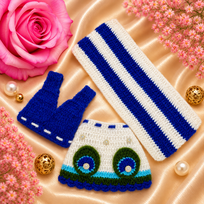 Mayurlekha Shakti Woollen Mata Rani Dress
