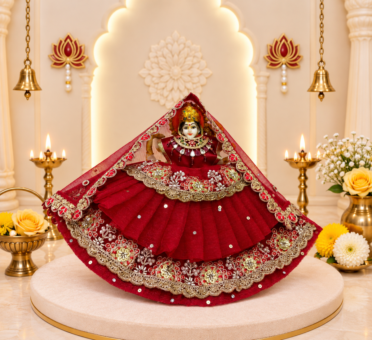 Rangmahal Shringar Mata Rani Dress