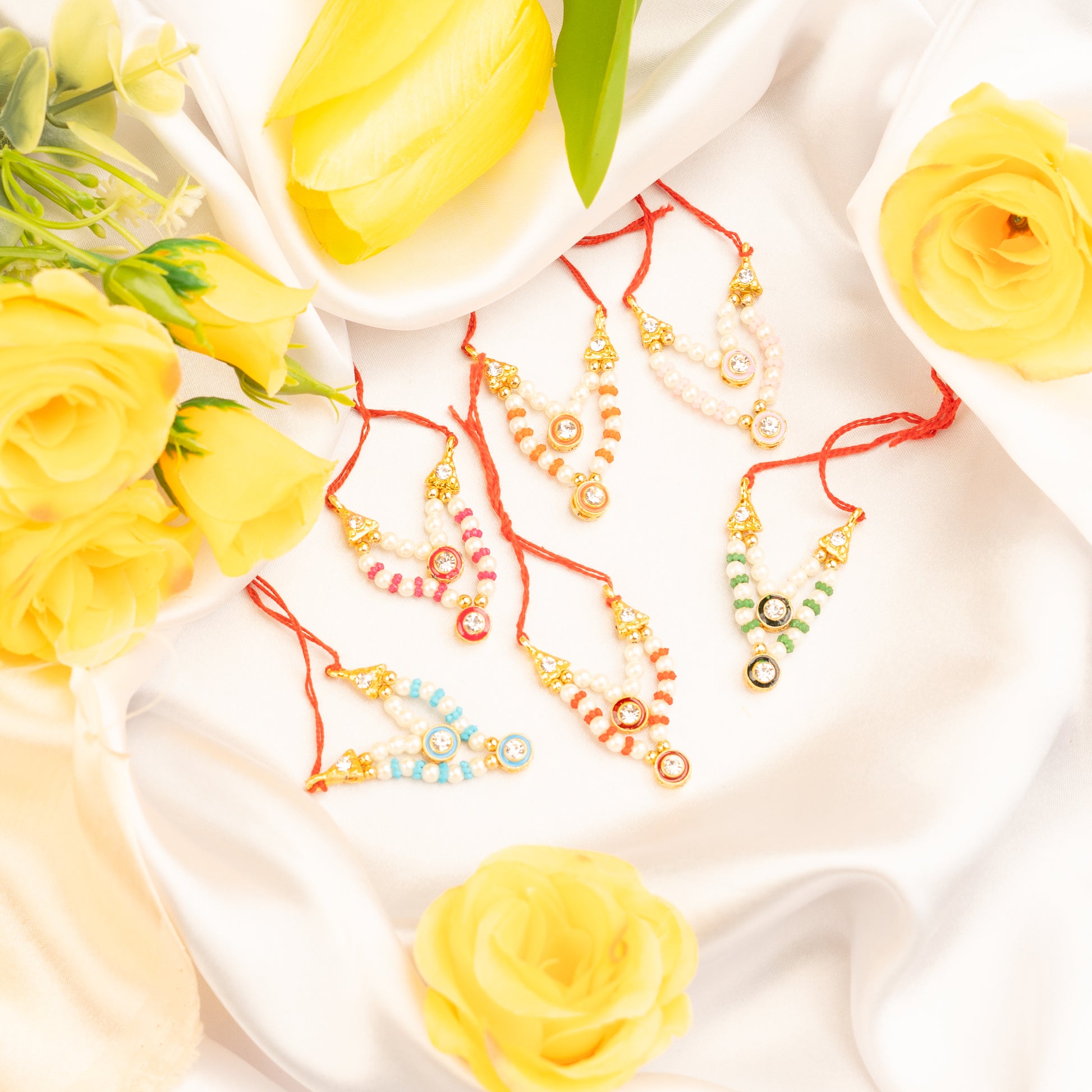 Moti Prabha Necklace (Pack of 6)