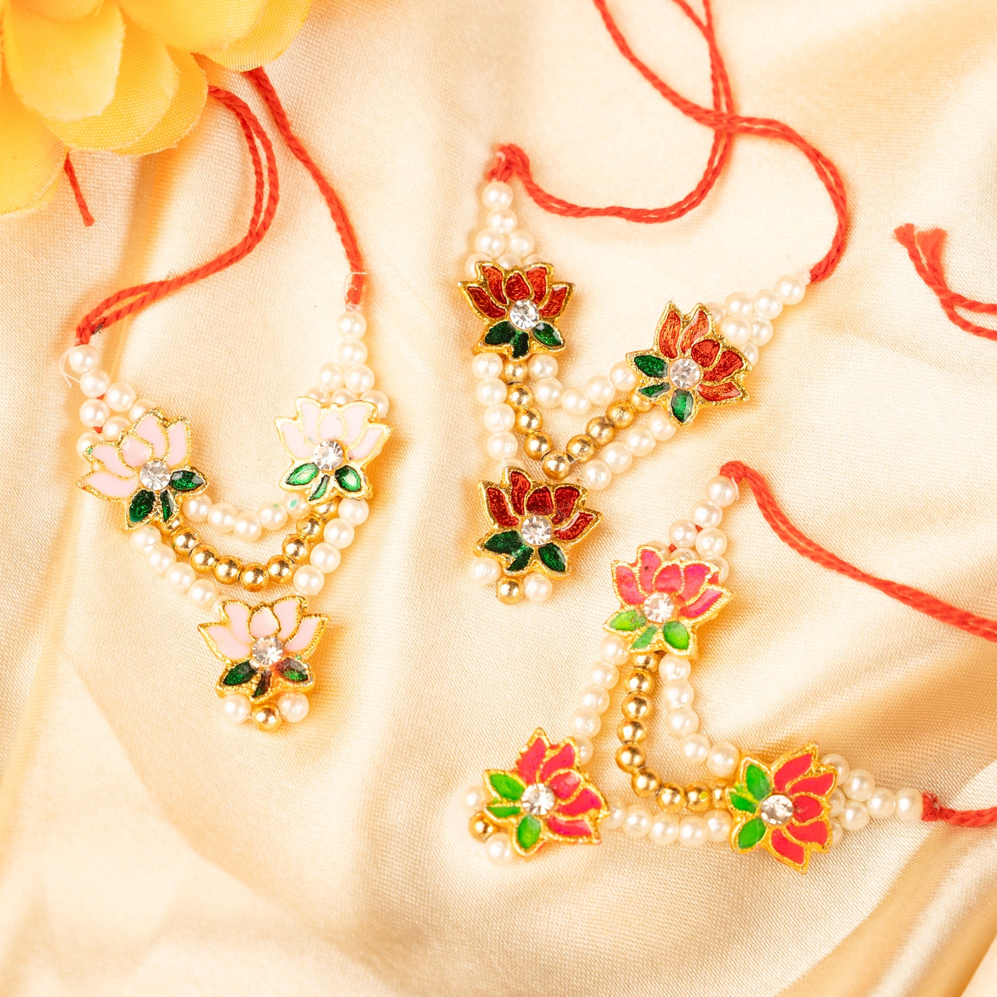 Kamal Bandhan Necklace (Pack of 3)