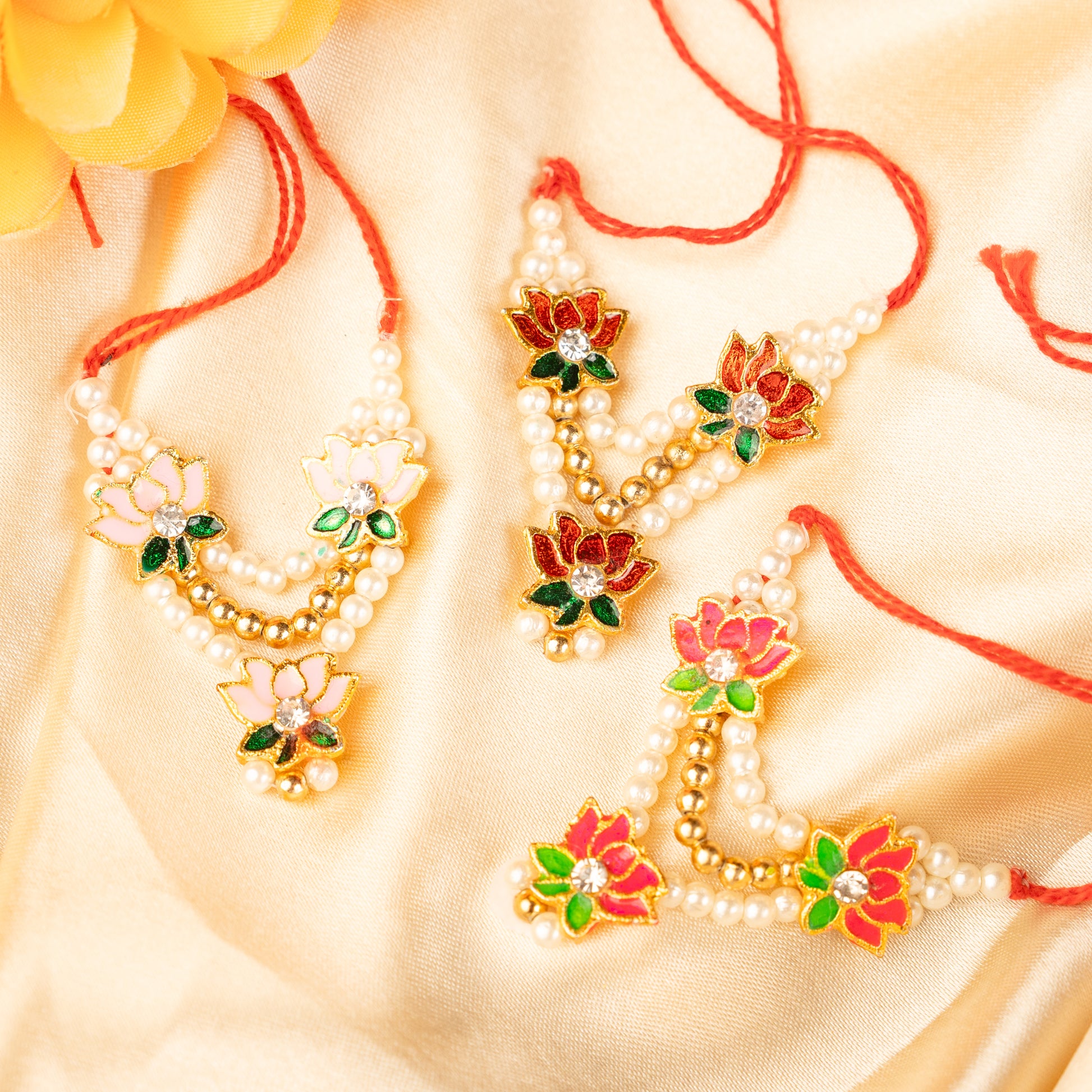 Kamal Bandhan Necklace (Pack of 3)