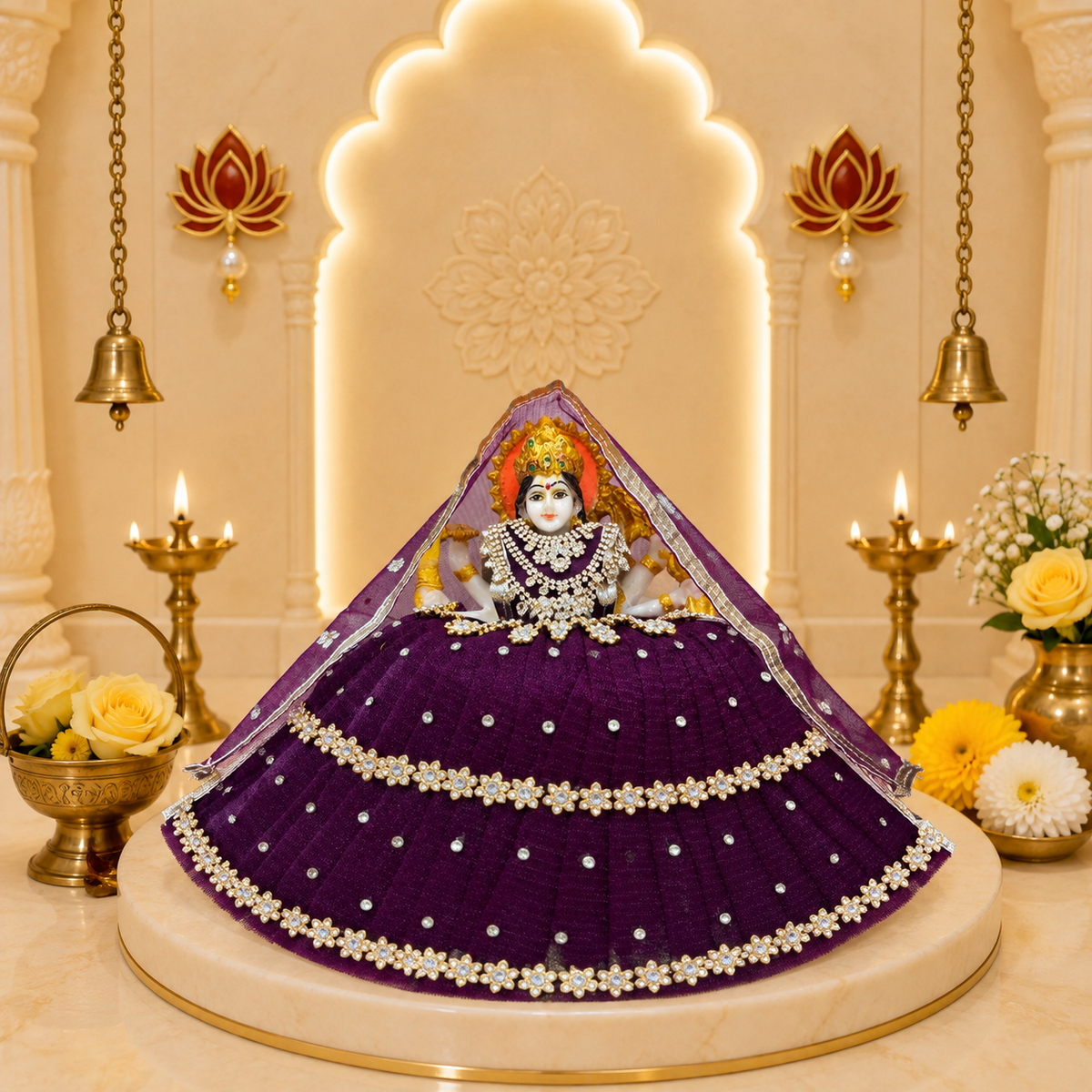 Shubh Shakti Mata Rani Dress