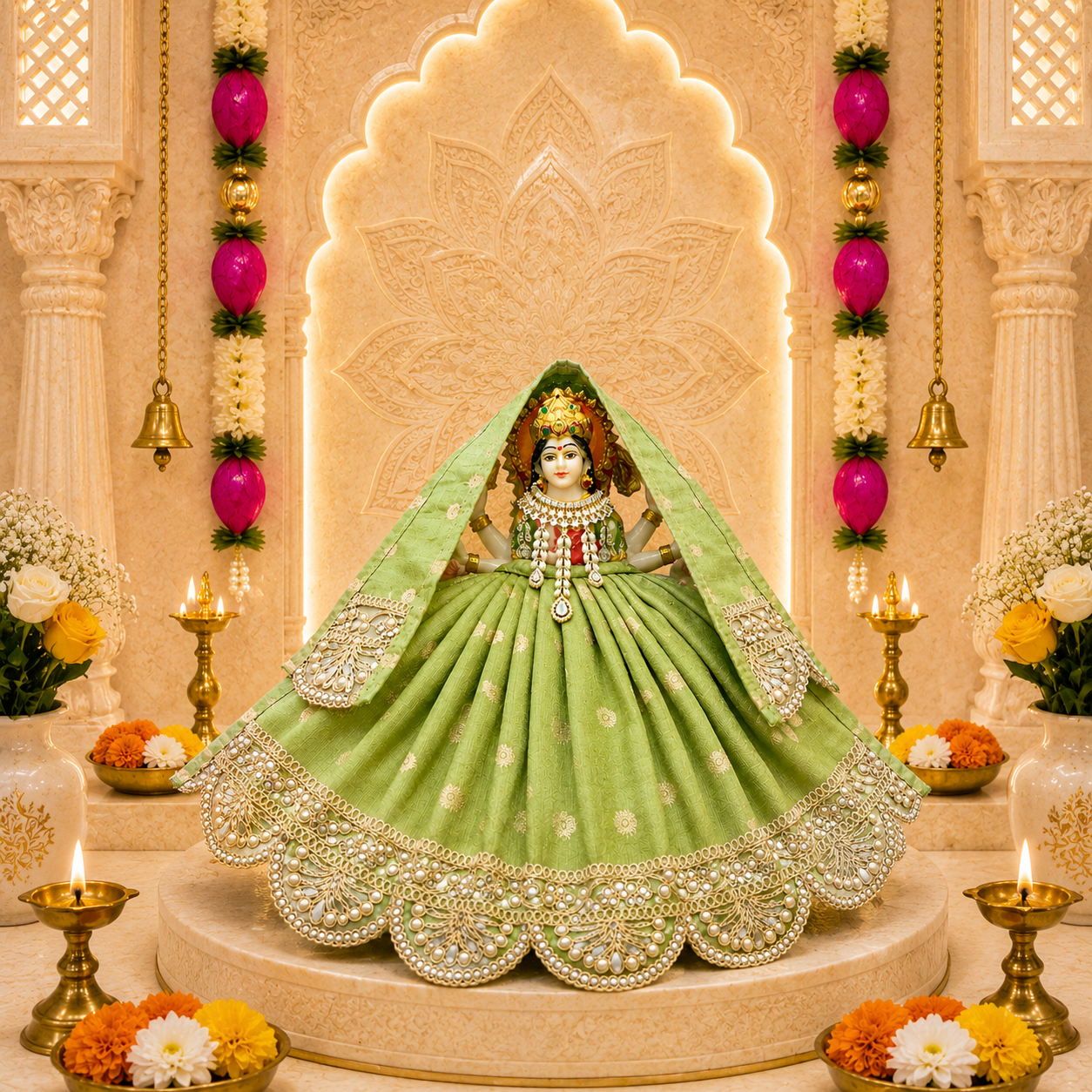 Harit Darbar Mata Rani Dress