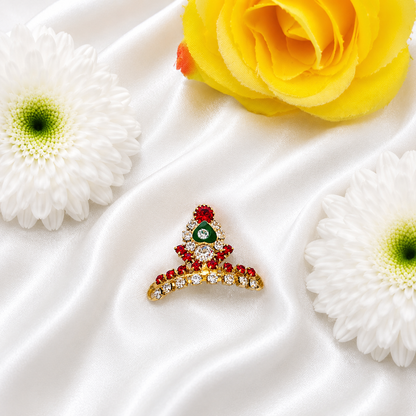 Ruby Shwet Mukut (Pack of 2)