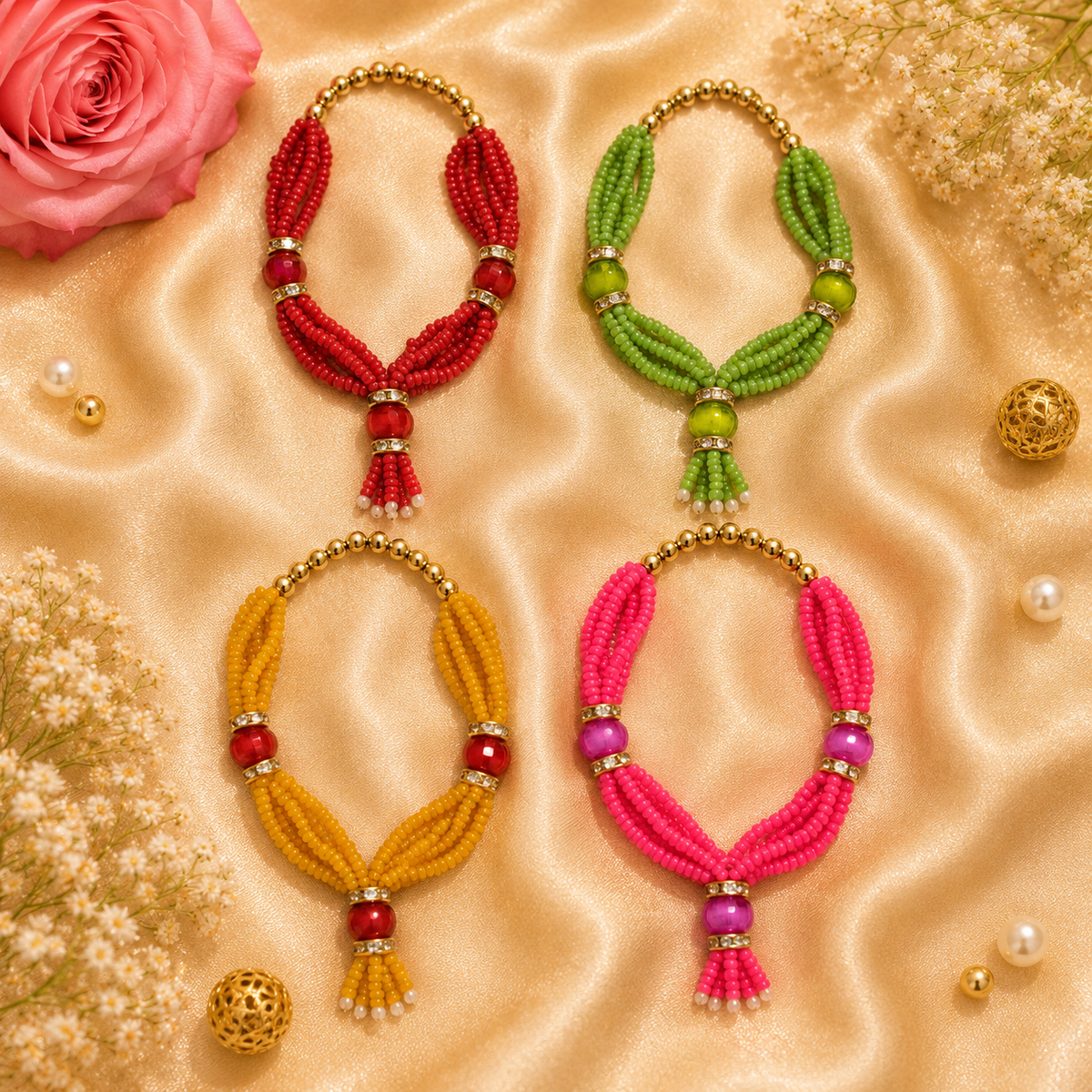 Bhakti Sagar Necklace Set (Pack of 5)